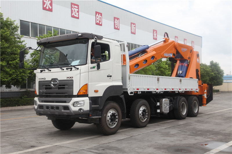 Crane manufacturer 80 ton Knuckle Boom RC Truck Mounted Crane truck crane