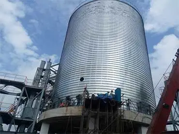 2020 New Design Small Capacity Bulk Cement Hopper Big Bag Cement Silo