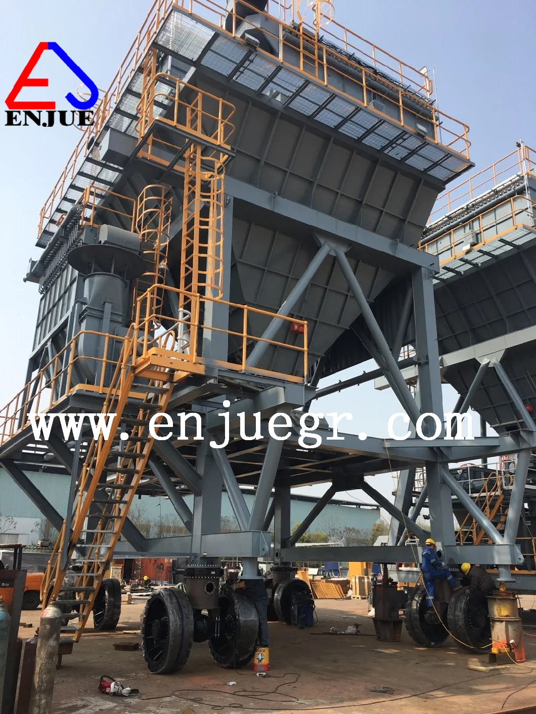 Enjue Jetty Dust Proof Hopper for Loading and Unloading Bulk Cargo