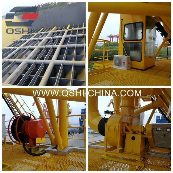 Moveable Dust-Proof Truck Loading Hopper for Handling Bulk Cargo at Port