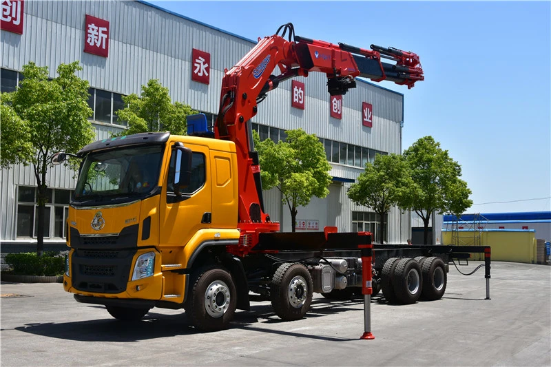 25 Tons Knuckle Arm 7 Boom Crane Truck Manufacturers for sale