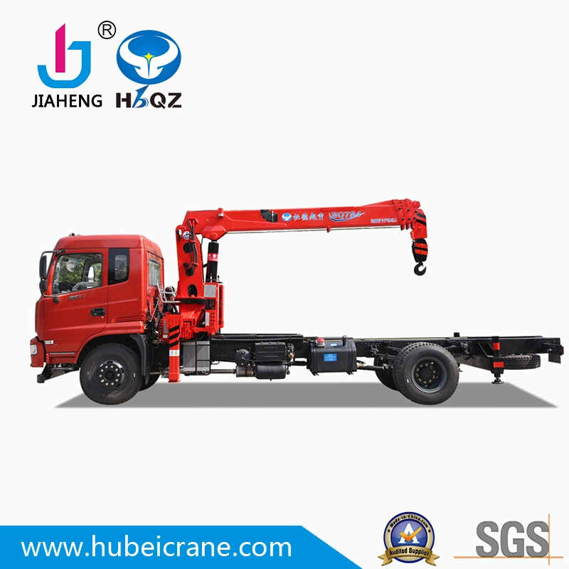 Crane manufacturer 7 ton Telescopic Hydraulic Truck Mounted Crane