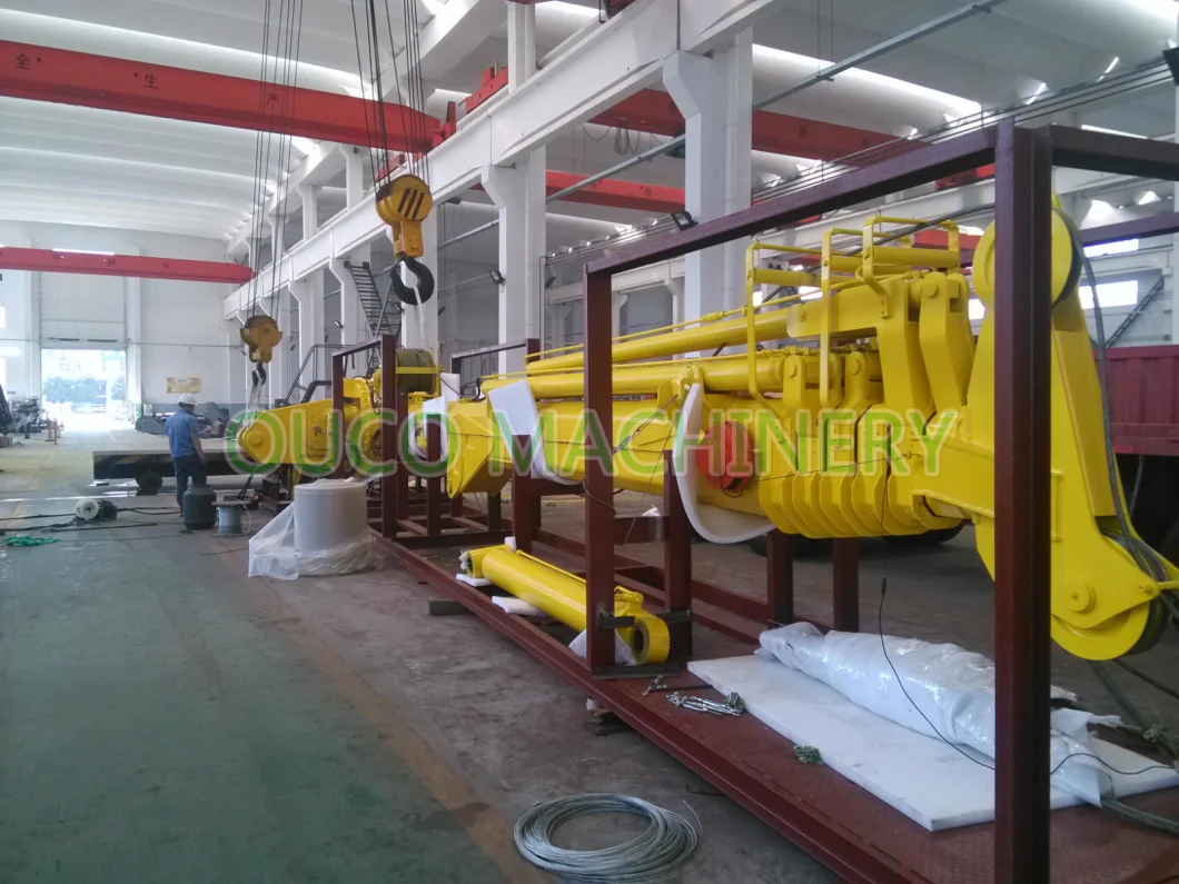 Marine Crane Telescopic Boom Ship Crane Mini Lifting Crane for Ship