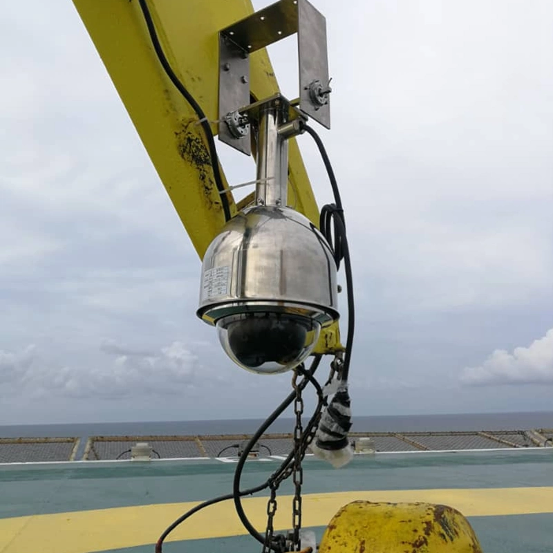 Offshore Crane Boom Tip Camera for Offshore Drilling Cranes