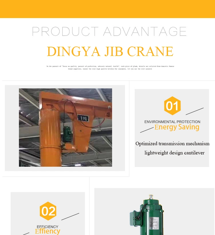 Wholesale Rotate 360 Degrees 3t Jib Crane Workshop Jib Crane Price for Sale