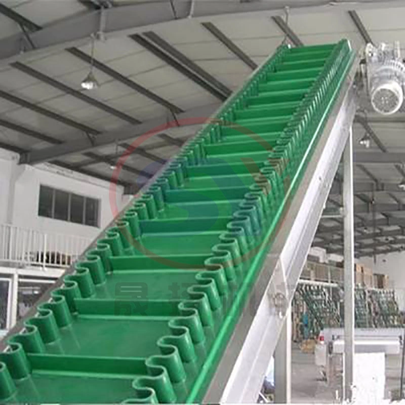 China Supplier Sidewall Belt Food Conveyor with Hopper (SYAP)