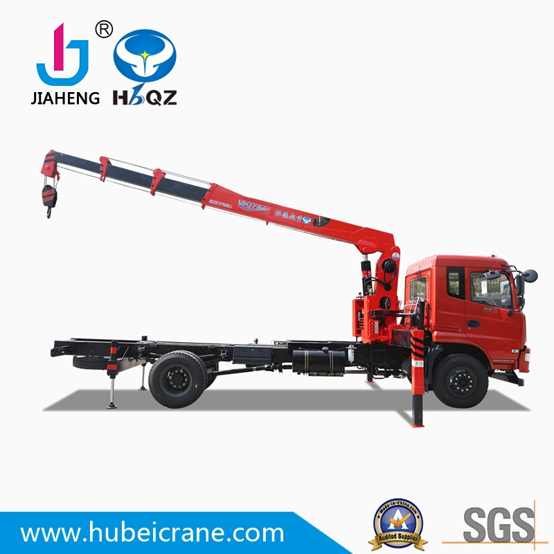 Crane manufacturer 7 ton Telescopic Hydraulic Truck Mounted Crane