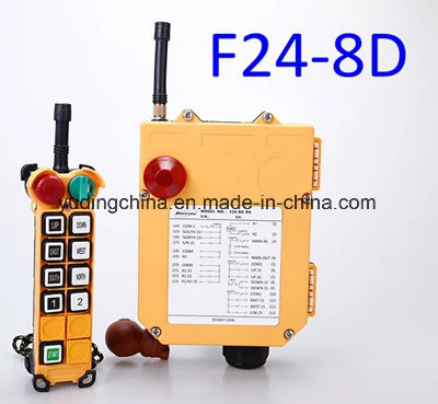 24V 8 Channel Industrial Radio Remote Control for Construction Equipment, Eot Crane, Sany Crane, Cat Crane, Tadano Crane, XCMG Crane, Street Crane, Kato Crane