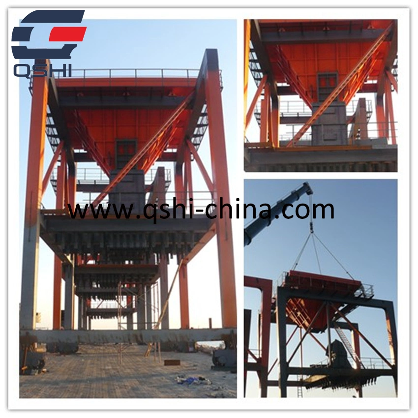 Port Rubber Tyre Movable Hopper for Handling Bulk Cargo