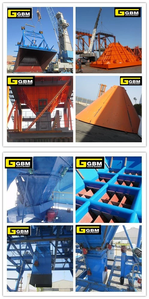 Eco Movable Hopper for Loading Clinker in The Port