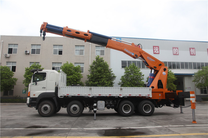 Crane manufacturer 80 ton Knuckle Boom RC Truck Mounted Crane truck crane