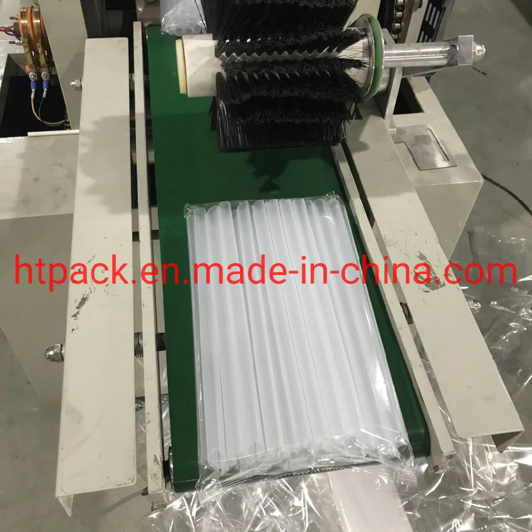 Hongtai Paper Wrapping or OPP Wrapping Drinking Straws Packing Machine