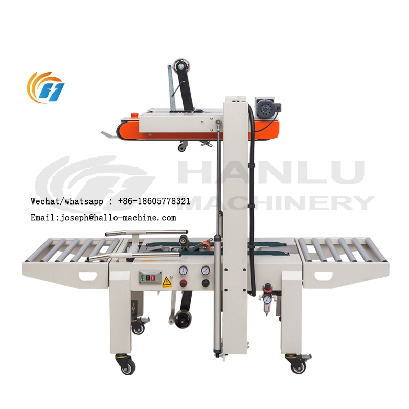 Case Sealer Packaging Machine Paper Big Express Carton Wrapping Machine for Heavy Box