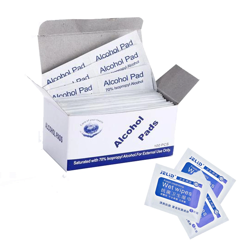 Single Pack Disinfectant Wipes Wet Tissue Folding and Packing Machine