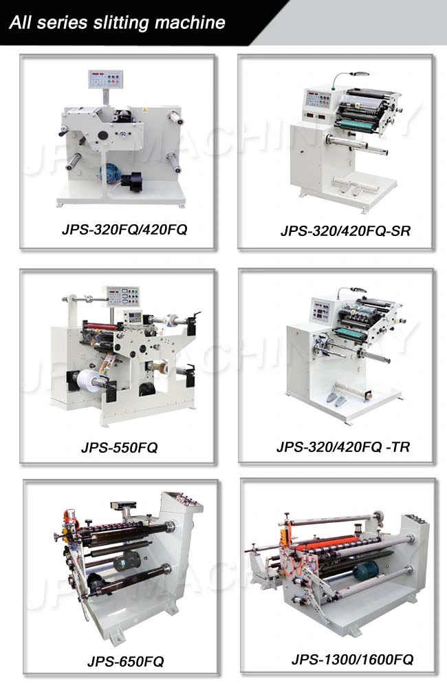 Self-Adhesiv Sticker Paper and Thermal Paper Slitter Rewinder