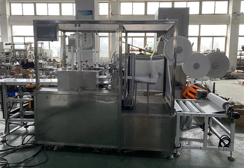 High Speed Automatic Single Wet Tissue Wipes Packaging Machine Wet Wipes Making Machine