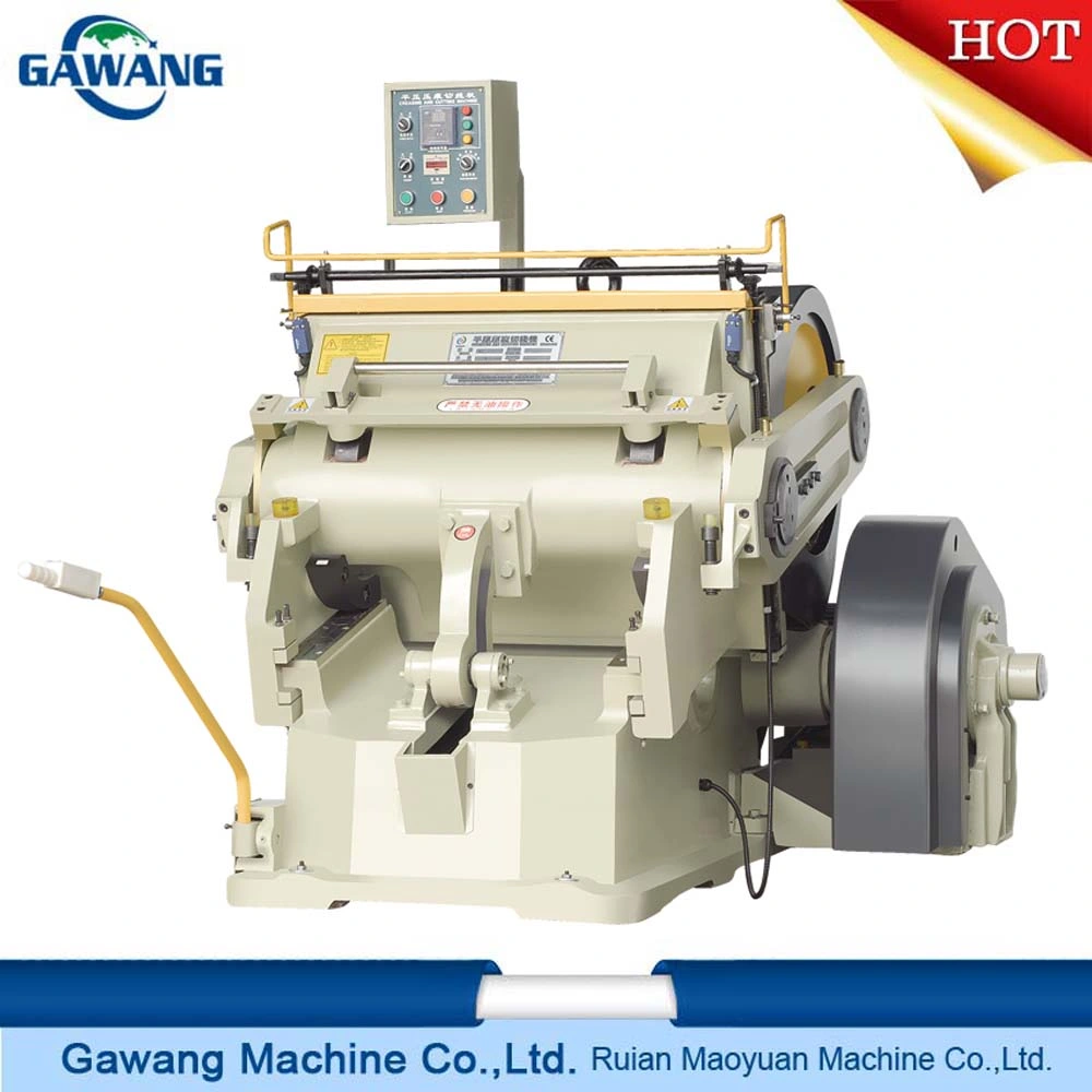 Long Service Life Continuous Easy Operated Paper Plate Paper Cup Manufacturing Die Cutting Machine