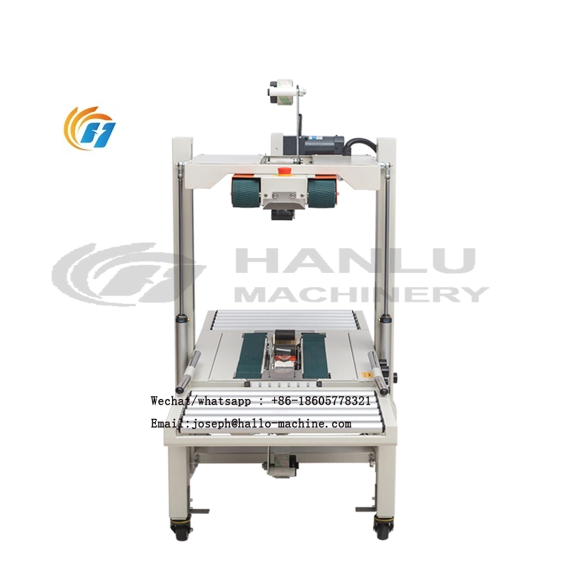 Case Sealer Packaging Machine Paper Big Express Carton Wrapping Machine for Heavy Box