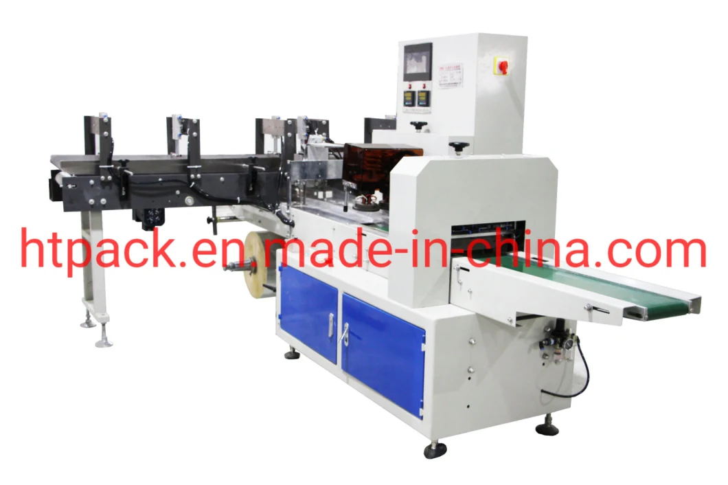 Hongtai Paper Wrapping or OPP Wrapping Drinking Straws Packing Machine