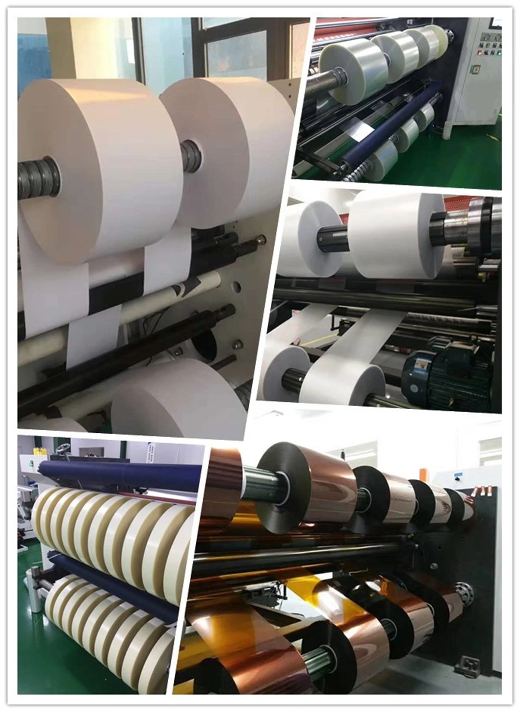 Automatic Shaft-Less Loading Vellum Paper Jumbo Roll to Small Roll Converting Machine