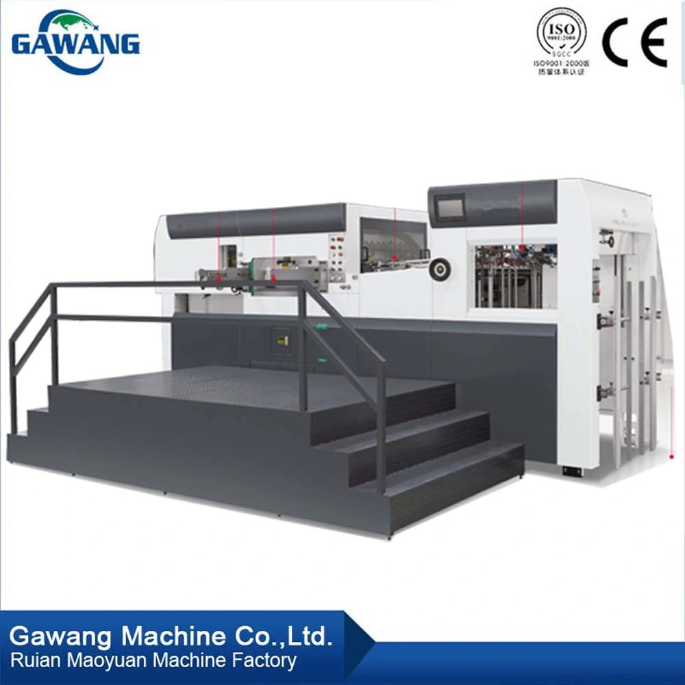 Long Service Life Continuous Easy Operated Paper Plate Paper Cup Manufacturing Die Cutting Machine