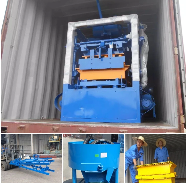 Manual Solid Brick Making Machines Qt4-24 Concrete Block Making Machine Price Brick Making Machine Small