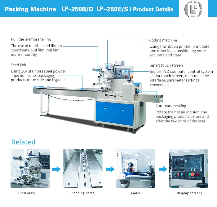 Easy Operation Wet Napkin Wipes Packing Machine/Fresh Vegetable Packing Machine/Candy Packing Machine Price