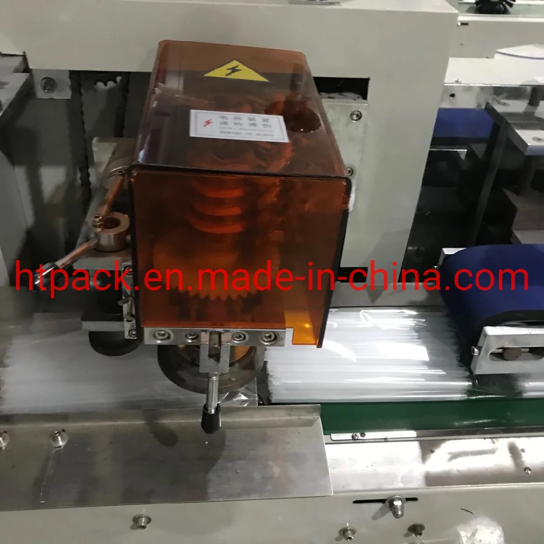 Hongtai Paper Wrapping or OPP Wrapping Drinking Straws Packing Machine