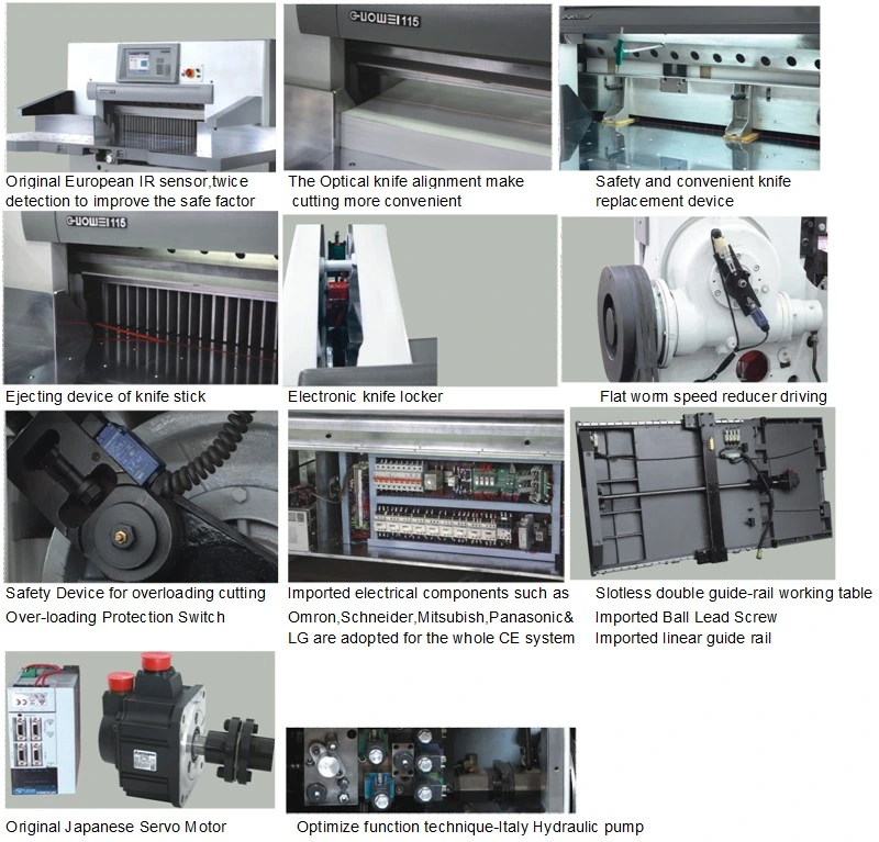 Program Control Paper Cutting Machine /Paper Cutter/Guillotine 137S