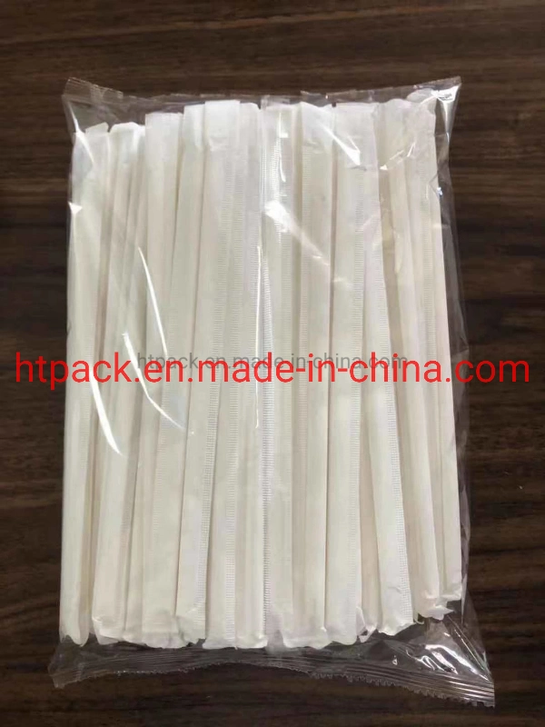 Hongtai Paper Wrapping or OPP Wrapping Drinking Straws Packing Machine