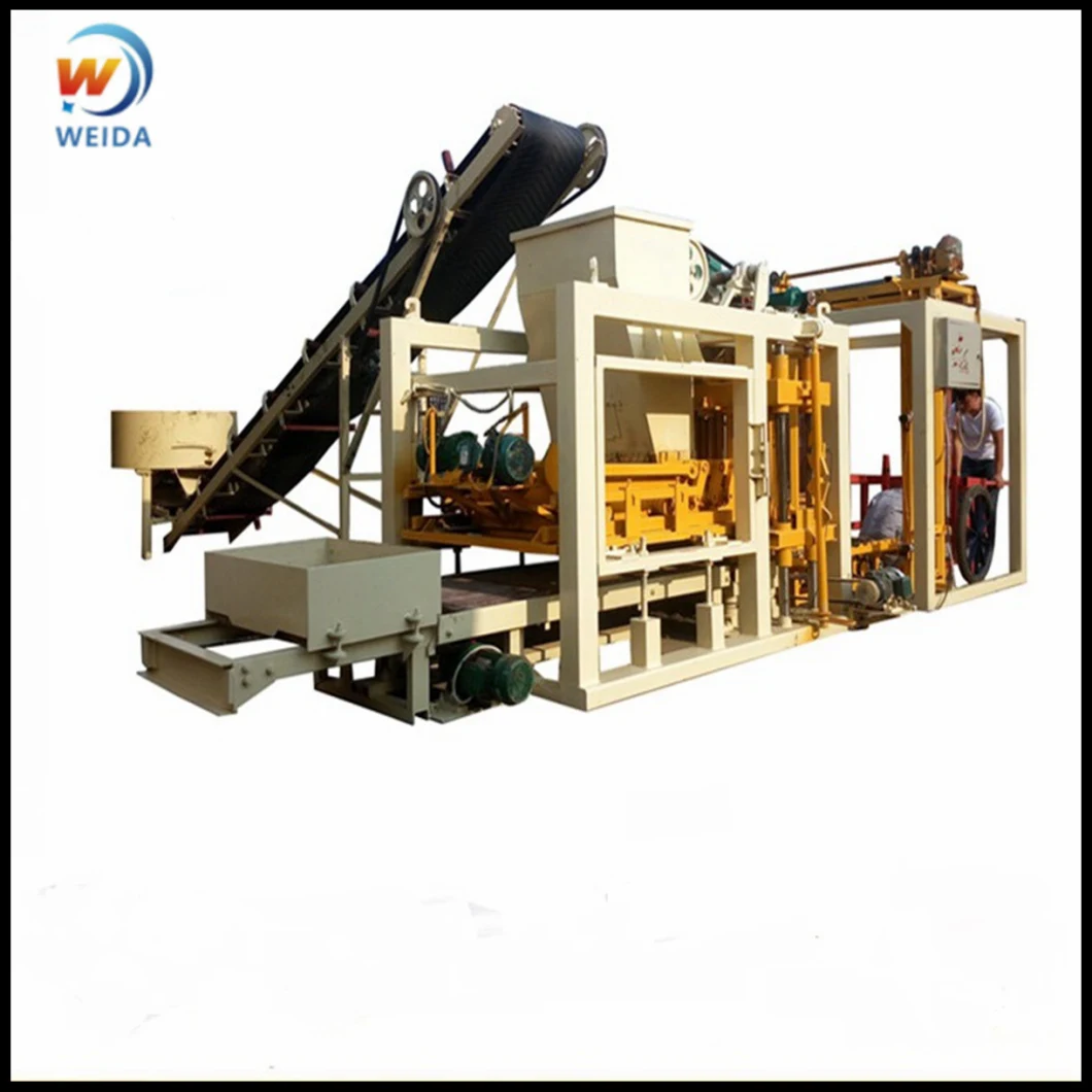 Hollow Brick Making Machinery Price Qtj4-25 Block Making Machine Spare Parts for Brick Making Machine