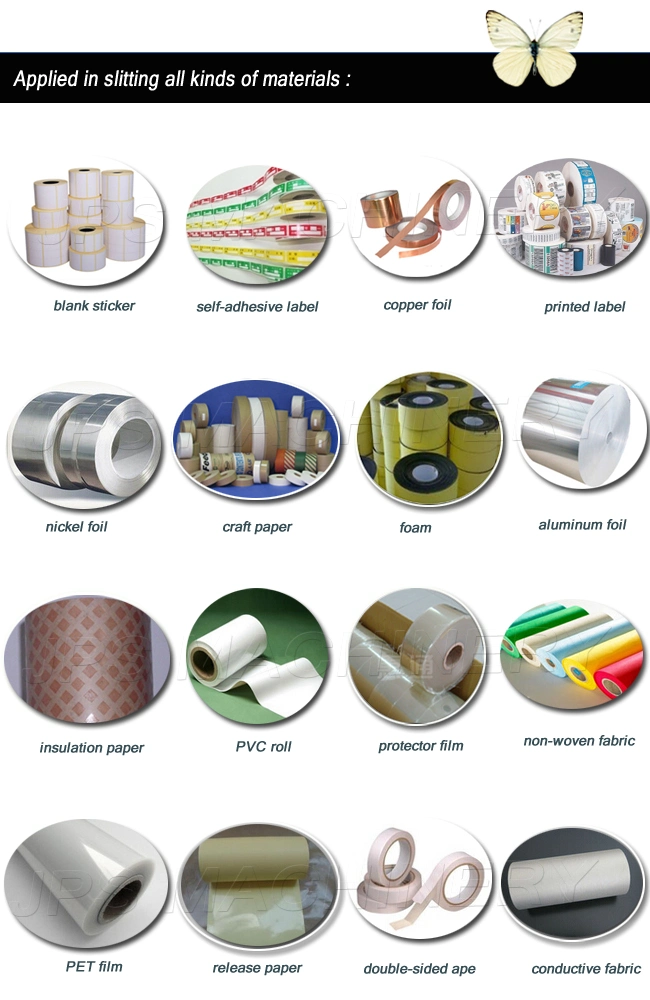 Self-Adhesiv Sticker Paper and Thermal Paper Slitter Rewinder