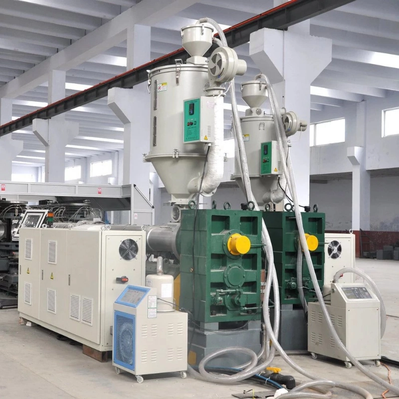 PVC PE PP EVA Single Wall Corrugated Pipe Extruder Machine Plastic Corrugated Tube Extruder Machine