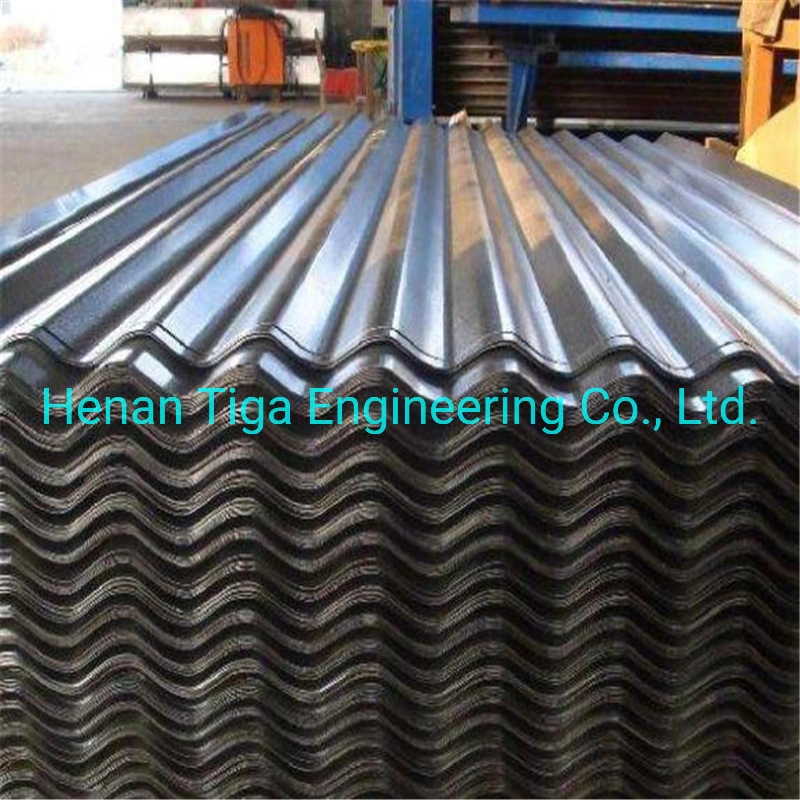 Building Materials 0.12mm Thickness Hot DIP Galvanised Corrugated Roof Sheeting