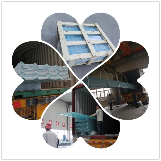 Corrosion Resistant Corrugated Composite Reinforced Plastic FRP Fibreglass Sheets