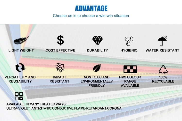 High Quality PP Corrugated Plastic Coroplast Flooring and Surface Protection Sheets