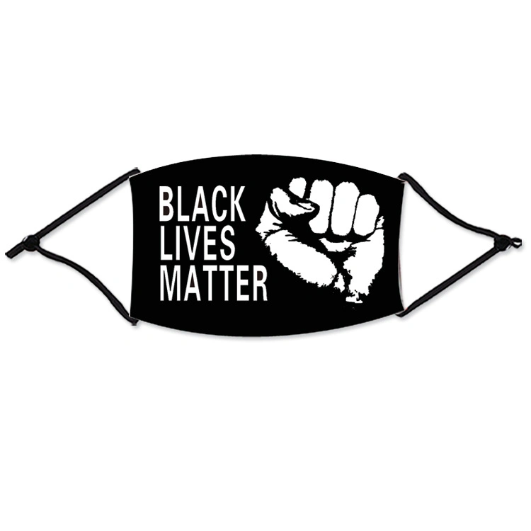 Print Mask Reusable Breathable Safe Protection Mask Fashion Unisex Face Cover I Can't Breathe Black Lives Matter Printing