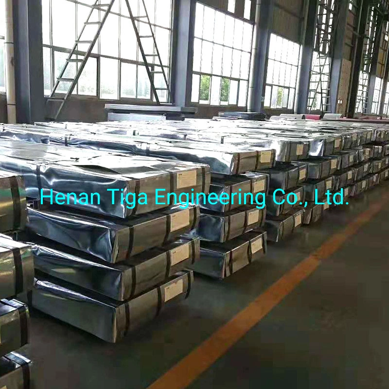 Building Materials 0.12mm Thickness Hot DIP Galvanised Corrugated Roof Sheeting