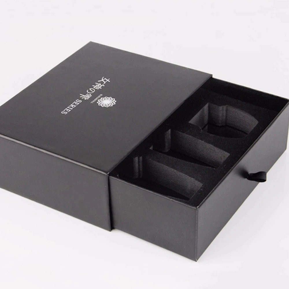 Custom Logo Luxury Cardboard Packaging Box Rigid Box Paper Gift Box Cosmetic Box Jewelry Packaging Box Collapsible Folding Box Wine Box