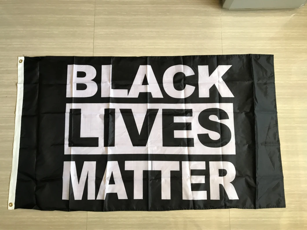 Fast Delivery Hot Wholesale Light-Weighted Durable Polyester 3X5FT Blm Black Lives Matter Flags