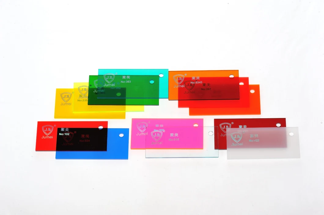 Plastic Sheets Colored Acrylic Board Anti Scratch PMMA Acrylic Sheets