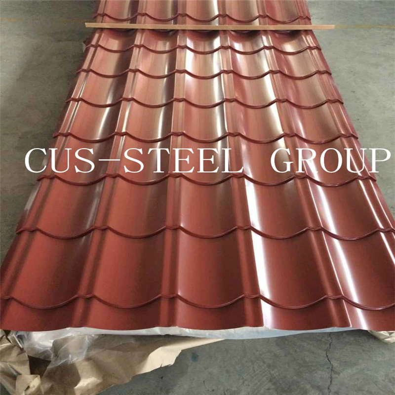 Wave Profile Steel Corrugated Iron Roof Sheeting/Tile Effect Roofing Sheet