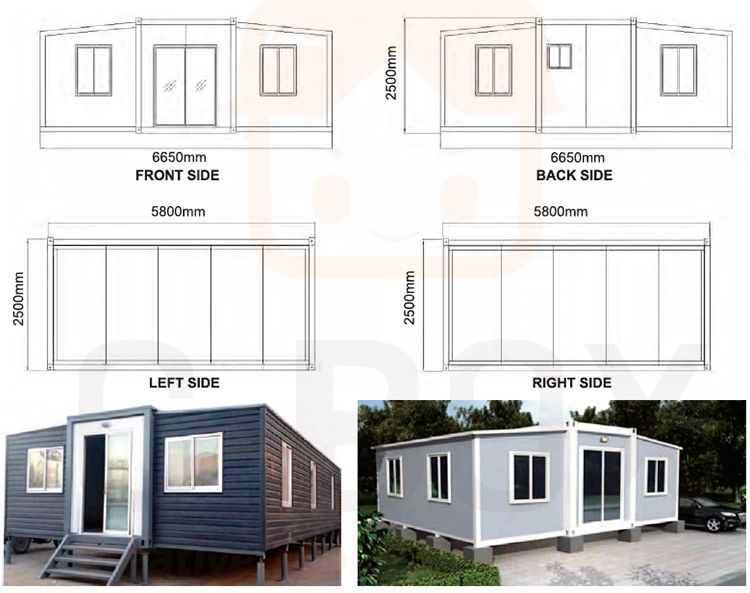 Collapsible prefabricated mobile container clinic truck mobile modular shipping container clinic for rescue