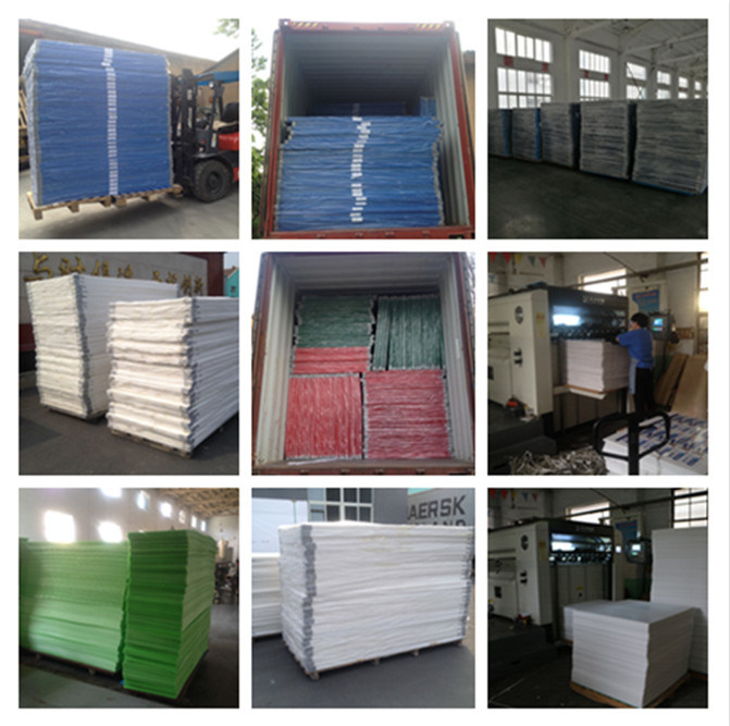 4mm 6mm Corrugated Plastic Sheet Coroplast Sheet Polypropylene Sheet