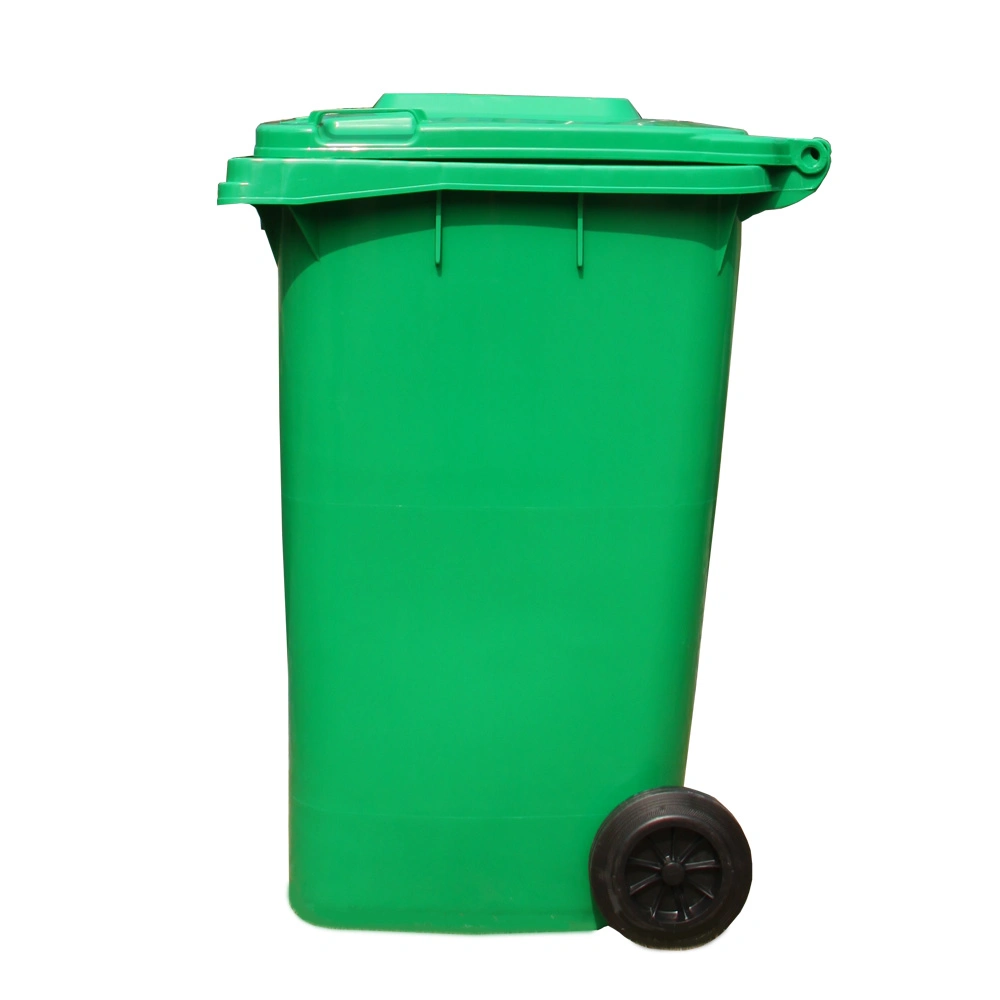 Outdoor 120L Plastic Garbage Bins, Trash Bins, Dustbins