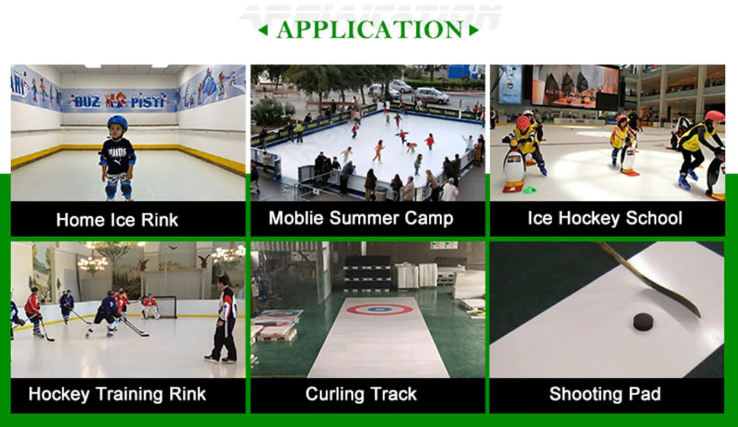 Home Use Skating Rink Floor Synthetic Ice Skate Board UHMWPE Sheets for Ice Hockey