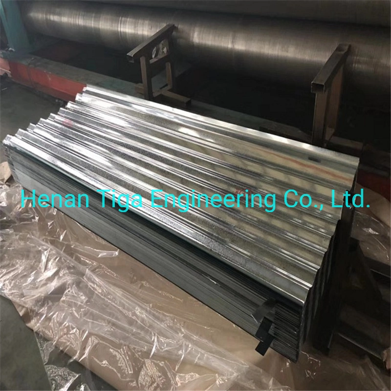 Building Materials 0.12mm Thickness Hot DIP Galvanised Corrugated Roof Sheeting