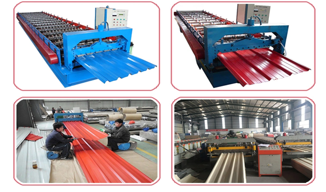 Color Coated PPGI Corrugated Sheeting Metal Roofing Sheet