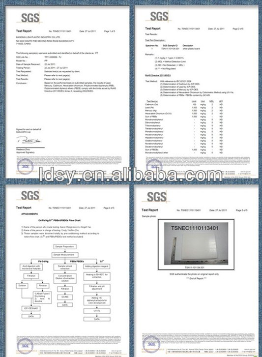 Polypropylene PP Sheet /Coroplast/Correx/Coreflute/Corflute/Flute Sheet