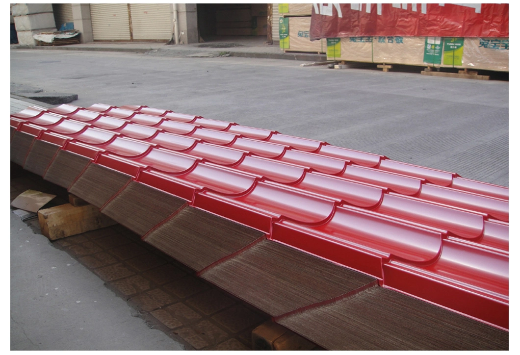 Color Coated PPGI Corrugated Sheeting Metal Roofing Sheet